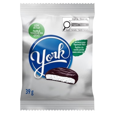 YORK Pastilles à la menthe poivrée YORK, 39 g