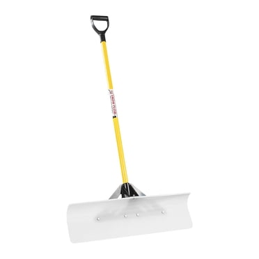 THE SNOWPLOW The Original 30 Inch Wide Poly Blade Snow Pusher Shovel with Handle