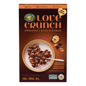 Love Crunch Chocolat noir & Céréales de beurre d'arachide
