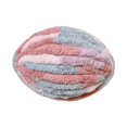 thumbnail image 1 of Thick Chunky Yarn Polyester Yarn for Knitted Blanket Mat Pet Beds Rug Making Blue Pink, 1 of 8