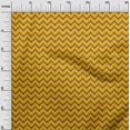 thumbnail image 2 of oneOone Cotton Poplin Fabric Chevron Ikat Printed Craft Fabric BTY 42 Inch Wide, 2 of 4