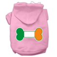 thumbnail image 1 of Bone Flag Ireland Screen Print Pet Hoodies Light Pink Size Xl (16), 1 of 1