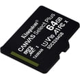 thumbnail image 4 of Kingston Carte micro SDHC Canvas Select Plus 100R A1 C10 + ADP ((SDCS2/64GBCR), 4 of 5