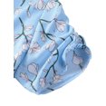 thumbnail image 4 of UKAP Robe Longue pour Femme à Imprimé Floral, Robes Midi à Manches Courtes, Robe d'Été de Plage, Caftan de Fête, Bleu Ciel, P, 4 of 8