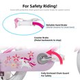 thumbnail image 2 of JOYSTAR Unicorn Vélo pour Filles 12 Pouces, Violet Menthe, 2 of 7