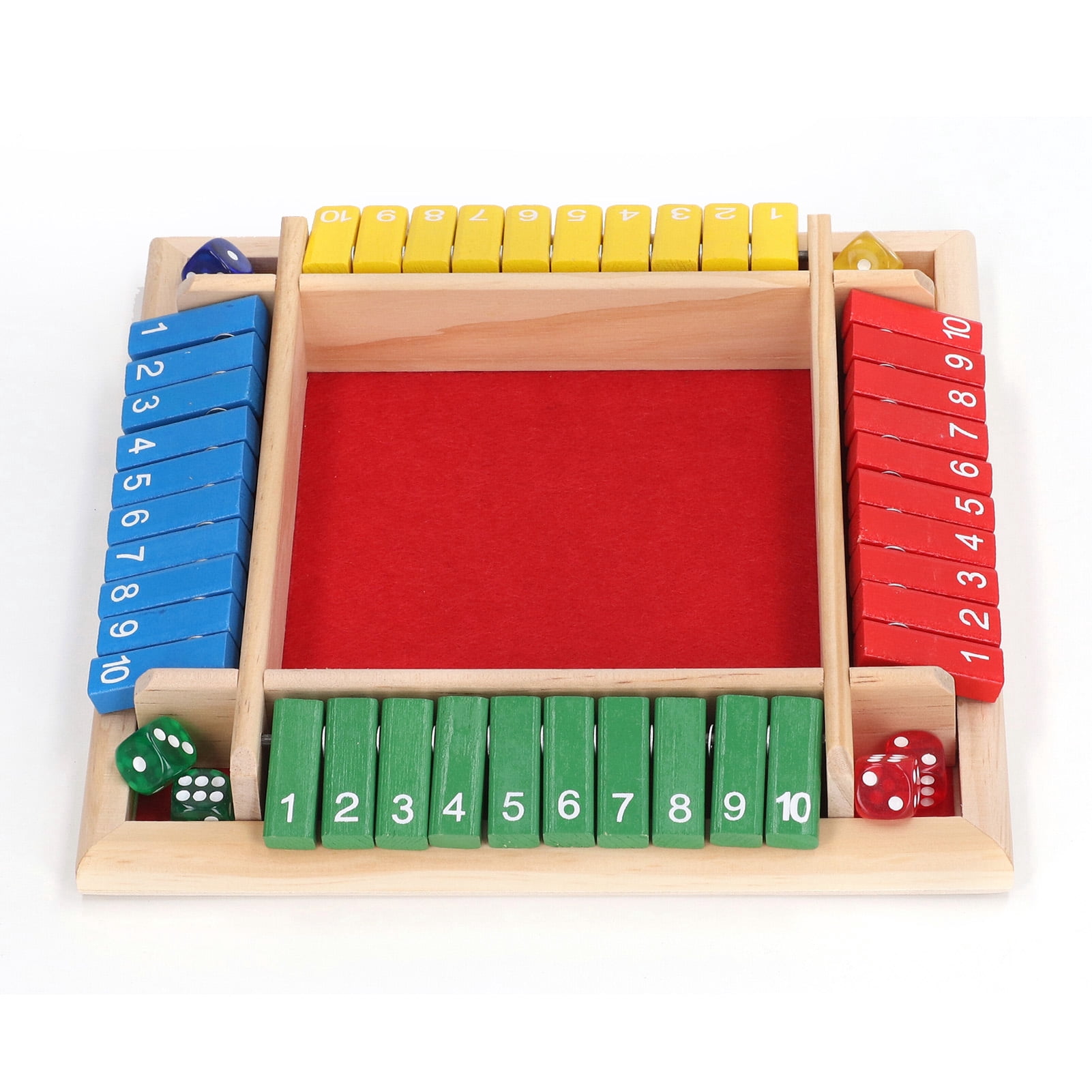 Jeu Shut The Box Jeu De Société Shut The Box En Bois - 2 à 4 Joueurs Jeu Shut The Box Jeu De Société Shut The Box En Bois - 2 à 4 Joueurs