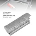 thumbnail image 4 of Retro Lighter Case 3D Floral Engraved Zinc Alloy Cover, 4 of 8