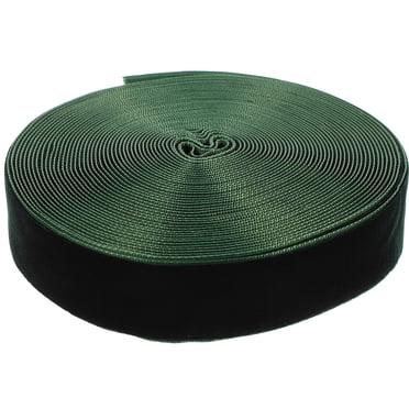 Miangastore Ruban DIY Résistant à l'Usure pour Emballage Cadeau et Décoration en Polyester Couleur Verte 50 Verges