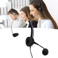 thumbnail image 1 of Call Telephone Headset OmniDirectional Business Office Telephone Call Center Corded Headset, 1 of 7
