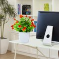 thumbnail image 5 of Realistic Desktop Greenery for Home Decoration with Potted Mimicking Leaves for Indoor Use, 5 of 5