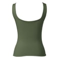 thumbnail image 4 of Women's Sleeveless Layering Tank Top for Everyday Wear Casual Summer Basic Stretch Fit Inner Layering, 4 of 5