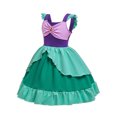 thumbnail image 2 of Mermaid Costume for Girls Princess Dress Up, 2 of 6
