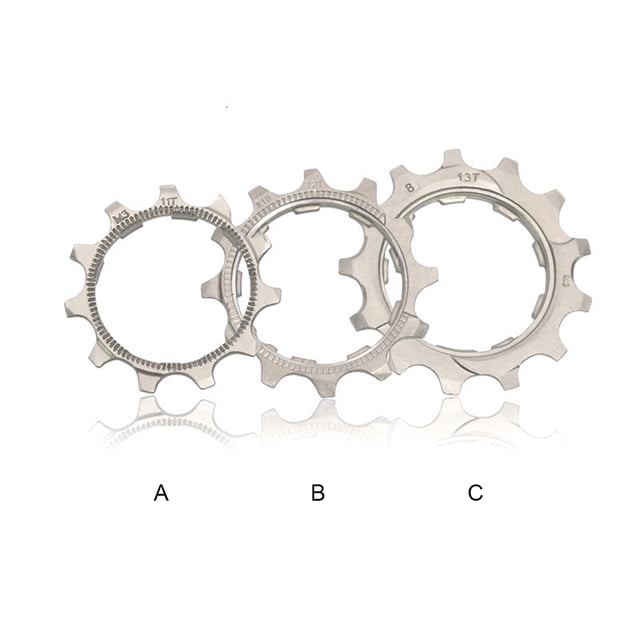 Ruiboury Roue Libre Cassette Vélo 8/9/10/11 Rouage Outils de Réparation Haute Performance Acier Route Pièces de Rechange Modèle Accessoires de Cyclisme 11S 13T