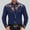 Navy, variant on Men's Western Western Cowboy Shirt in Casual Everyday Wear with Long Sleeve and Embroidered Detail for Versatile Seasonal Styling
