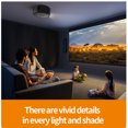 thumbnail image 4 of LCD Portable Projector 1080P High-Clear Projector with Manual Focus Remote Control Home Theater Media Player, 4 of 8