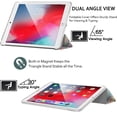 thumbnail image 5 of iPad Mini 7.9 Inch 5 Gen [ Mini 5th Generation 2019 ] A2133 A2124 A2126 MUXH2LL/A MUXF2LL/A MUXG2LL/A Trifold Printed PC Lightweight Protective Clear Back Cover - Deer Print, 5 of 5