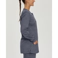 thumbnail image 2 of Landau ProFlex Veste d'Uniforme Médicale pour Femmes, Coupe Moderne Ajustée, Extensible, à Boutons-Pression à l'Avant, 2 of 5