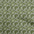 thumbnail image 1 of oneOone Tissu en Coton Flex Vert Abstrait pour Robe Tissu Imprimé au Mètre 40 Pouces de Large, 1 of 4