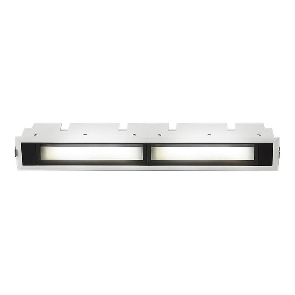 Pemberly Row 12.5" ETL Commercial Grade LED Recessed Wall Washer with Trim