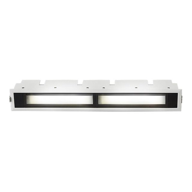 Pemberly Row Laveuse Murale Encastrée à DEL de Qualité Commerciale ETL de 12,5 Po avec Garniture