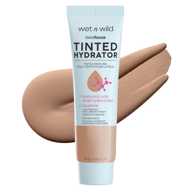 Soin hydratant teinté Bare Focus - Teinte hâlée moyenne foncée