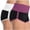 Purple, variant on Yuzhih 2 Pack Women's Yoga Dance Short Pants Sport Shorts Summer Athletic Cycling Hiking Workout Running Shorts