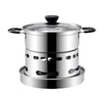 thumbnail image 2 of Cooker For Indoors, Stainless Steel Cooker, Portable Cooker, Easy To Carry, No Power Requirement, Suitable For Indoor And Camping, 2 of 9