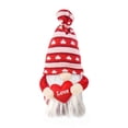 thumbnail image 2 of TIMIFISValentine's Day Red Rudolf Faceless Doll Plush Gnome Home Table Decor Sweet Saint-Valentin Gift Gift for Her, 2 of 3