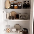 thumbnail image 4 of OXYLIFE 70.9"H Kitchen Pantry Storage Cabinet with Drawer and Adjustable Shelves, White, 4 of 6