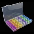 thumbnail image 1 of MesaSe 5D Jewelry Box Organizer Box Storage Case Diy  Painting Drill Rhinestone Bead 56 Grid Transparent Container, 1 of 9