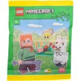 thumbnail image 1 of LEGO Minecraft: Alex Minifigurine avec Bébé Lama et Abeille, 1 of 4