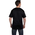 thumbnail image 4 of Hanes Beefy-T Men`s Pocket T-Shirt, L, Black, 4 of 8