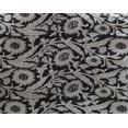 thumbnail image 4 of oneOone Georgette Viscose Fabric Leaves & Floral Block Decor Fabric Printed BTY 42 Inch Wide, 4 of 5