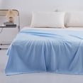 thumbnail image 4 of EGNMCR Summer Cooler Blanket Bed Blanket Thermal Blanket Lightweight Bed Breathable Soft Comfortable Blankets For Sleeping Washable Blanket For All Season Polyester Bedding Suits, 4 of 7