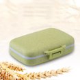 thumbnail image 2 of Pill Case Plastic Portable 6 Grids Pill Organizer Pill Box for Outdoor Travel, 2 of 4