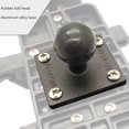 thumbnail image 2 of Support de Base Carré en Aluminium avec Tête à Boule pour Support de Bélier /UK L6I9, 2 of 9