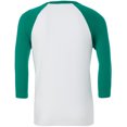 thumbnail image 2 of Canvas Mens 3/4 Sleeve Baseball T-Shirt, 2 of 2