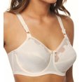 thumbnail image 2 of Bali Womens Flower Bali Underwire Bra - Best-Seller, 38C, Black, 2 of 4