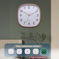 thumbnail image 3 of YAOMOBB Lightweight Wall Clock Silent Wall Clock Square Quartz Movement Decorative Clock for Home or Office, 3 of 7