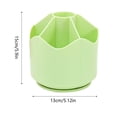 thumbnail image 2 of Kbndieu Rotatable Pencil Holder Pencil Case on Rotating Table - 6 Compartment Pencil Case for School Office, Cosmetic Storage Home Essentials, 2 of 3