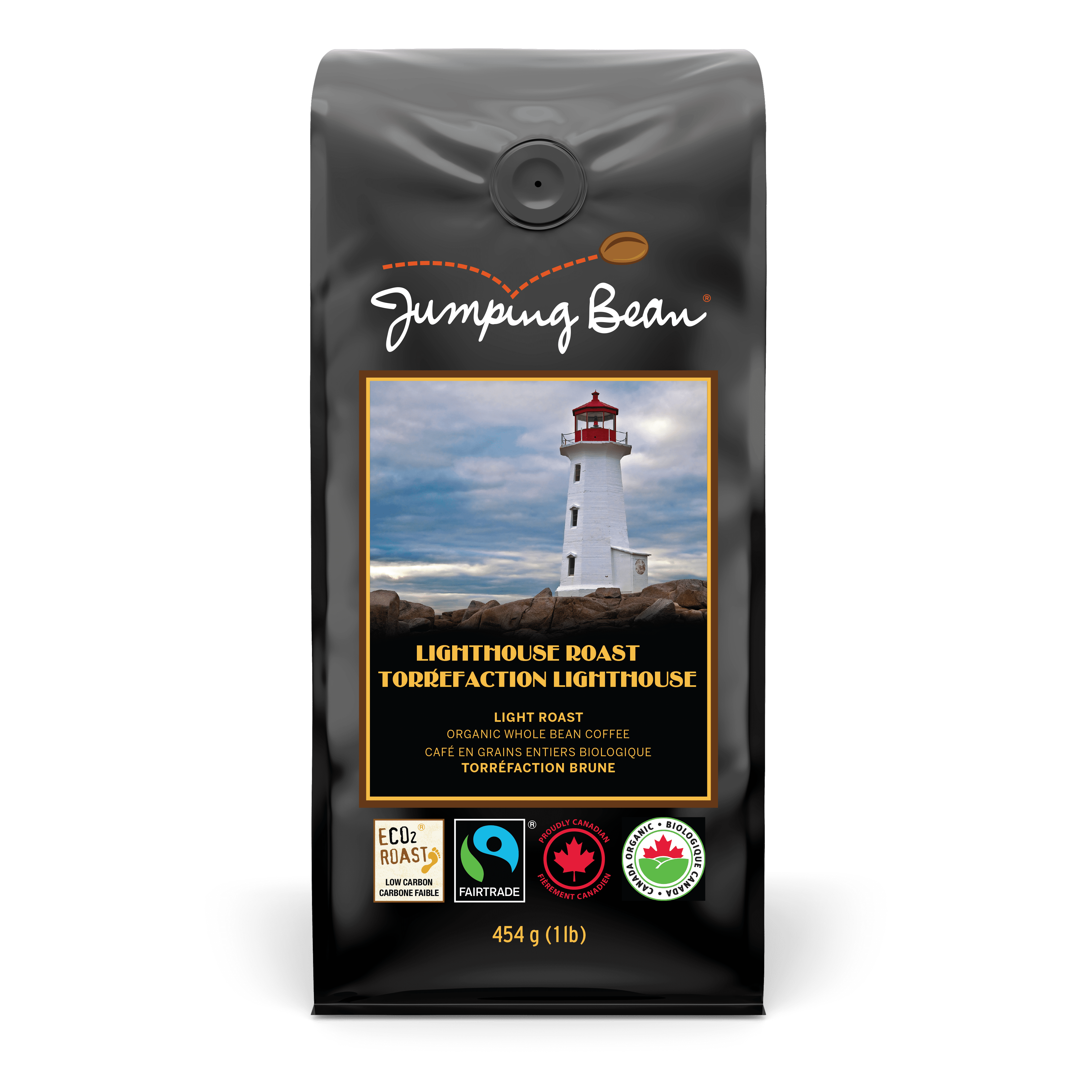Jumping Bean Lighthouse Roast Whole Bean Coffee