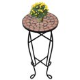 thumbnail image 1 of Mosaic Side Table Plant Table Terracotta, 1 of 3