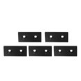 thumbnail image 1 of End Cap, Non Fading Easy To Install Aluminum Alloy End Cover Industrial 5Pcs Anodized  for 3D Printers for CNC Routers Silver,Black, 1 of 7