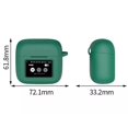 thumbnail image 5 of GadgetCom Replacement Case Compatible with JBL Tour Pro 3 , Shockproof Silicone Cover Earbuds Pouch With Carabiner, 5 of 5