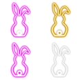 thumbnail image 1 of SUTENGDA 2pcs Easter Window Lights Easter Eggs Bunny Lights Decorations Battery Operated Easter Lights with Suction Cup Easter Decorations for Home Indoor Easter Party Decor, 1 of 5