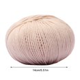 thumbnail image 3 of Boovnll Tool Kit, Wool Hand-Woven Medium Coarse Scarf Hat Overcoat Wool Merinoss Wool Wool Cashmeres Yarn, Tool Set, Home Essentials, Household Essentials, 3 of 5
