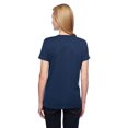 thumbnail image 3 of Hanes T-Shirt Col en V pour Femmes X-Temp, S, Marine, 3 of 3