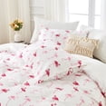 thumbnail image 4 of Hitime Queen Duvet Cover Set, Soft & Breathable Microfiber 3 Pieces Queen Bedding Sets, Pattern Queen Comfy Duvet Cover Set, with Zipper Closure (Queen), 4 of 8
