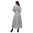 thumbnail image 3 of Moomaya Robes de Soirée pour Femmes Grande Taille Imprimées Tenue Décontractée Vêtements pour Dames, 3 of 4