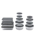 thumbnail image 1 of Mainstays 26 pcs Set Mixed Glass Food Storage  Container, 1 of 8